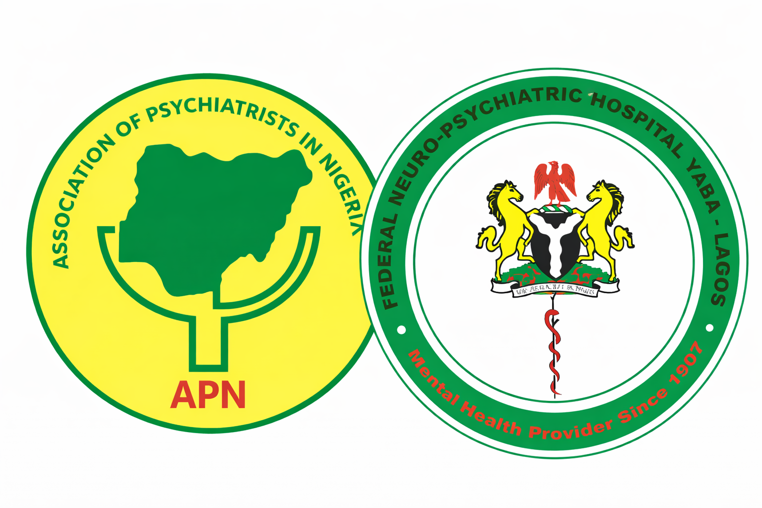 APN & Federal Neuro-Psychiatric Hospital Yaba Logos